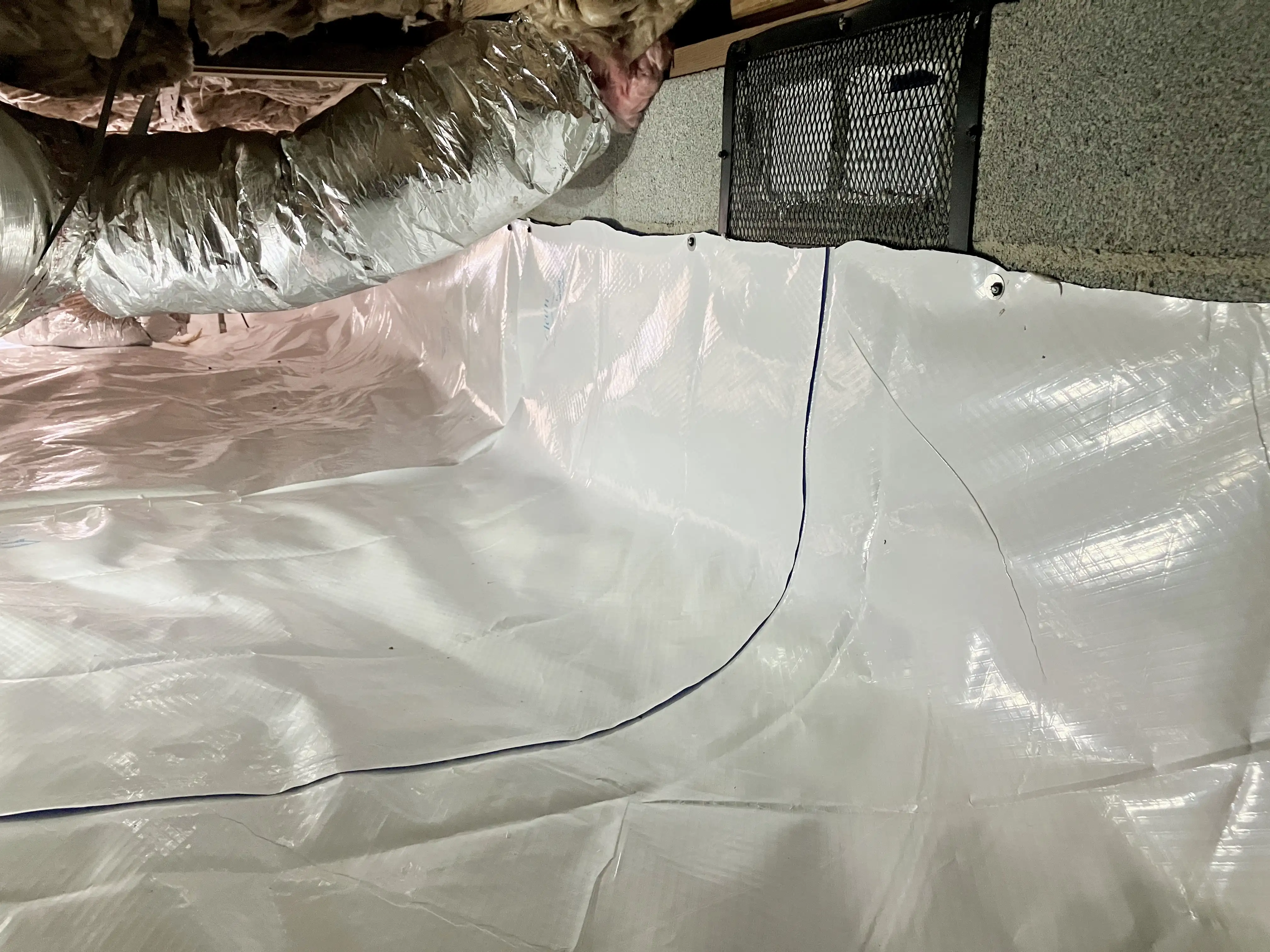 raynor crawlspace after