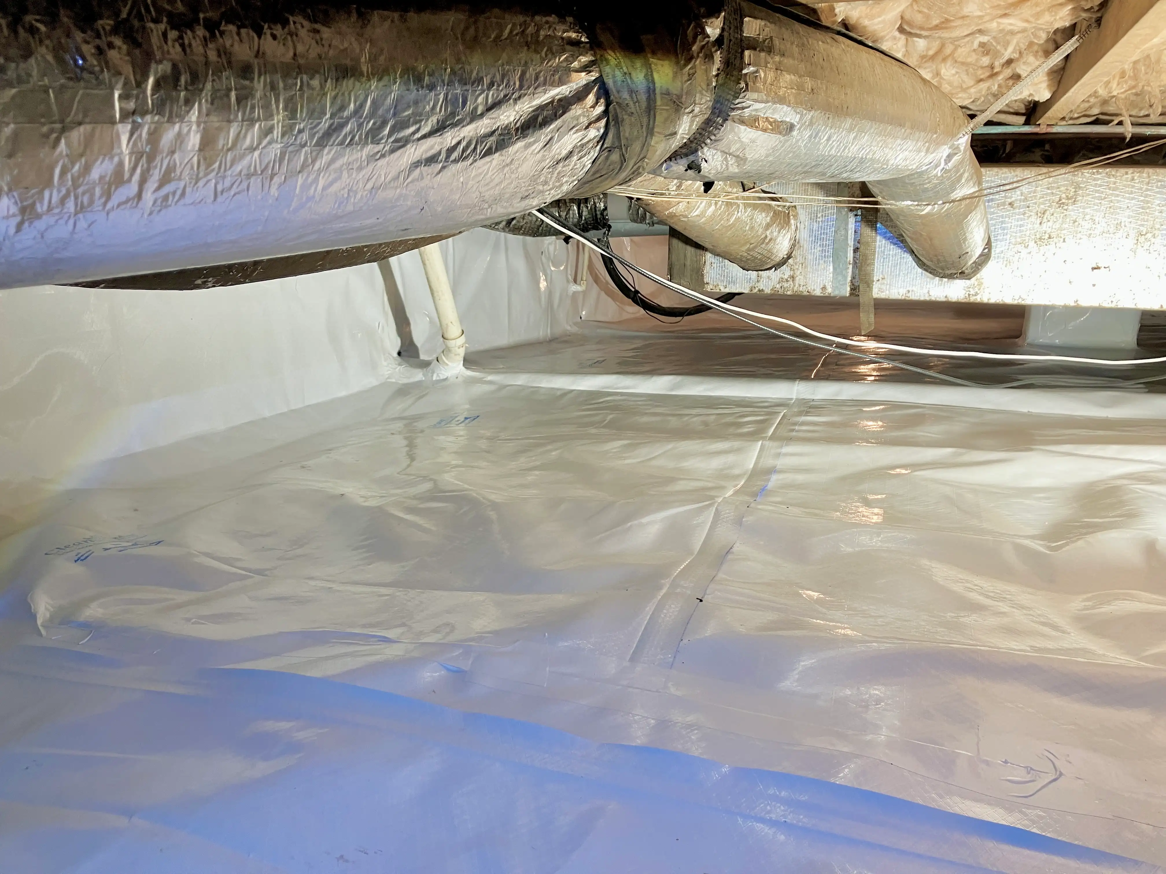 barnes crawlspace after
