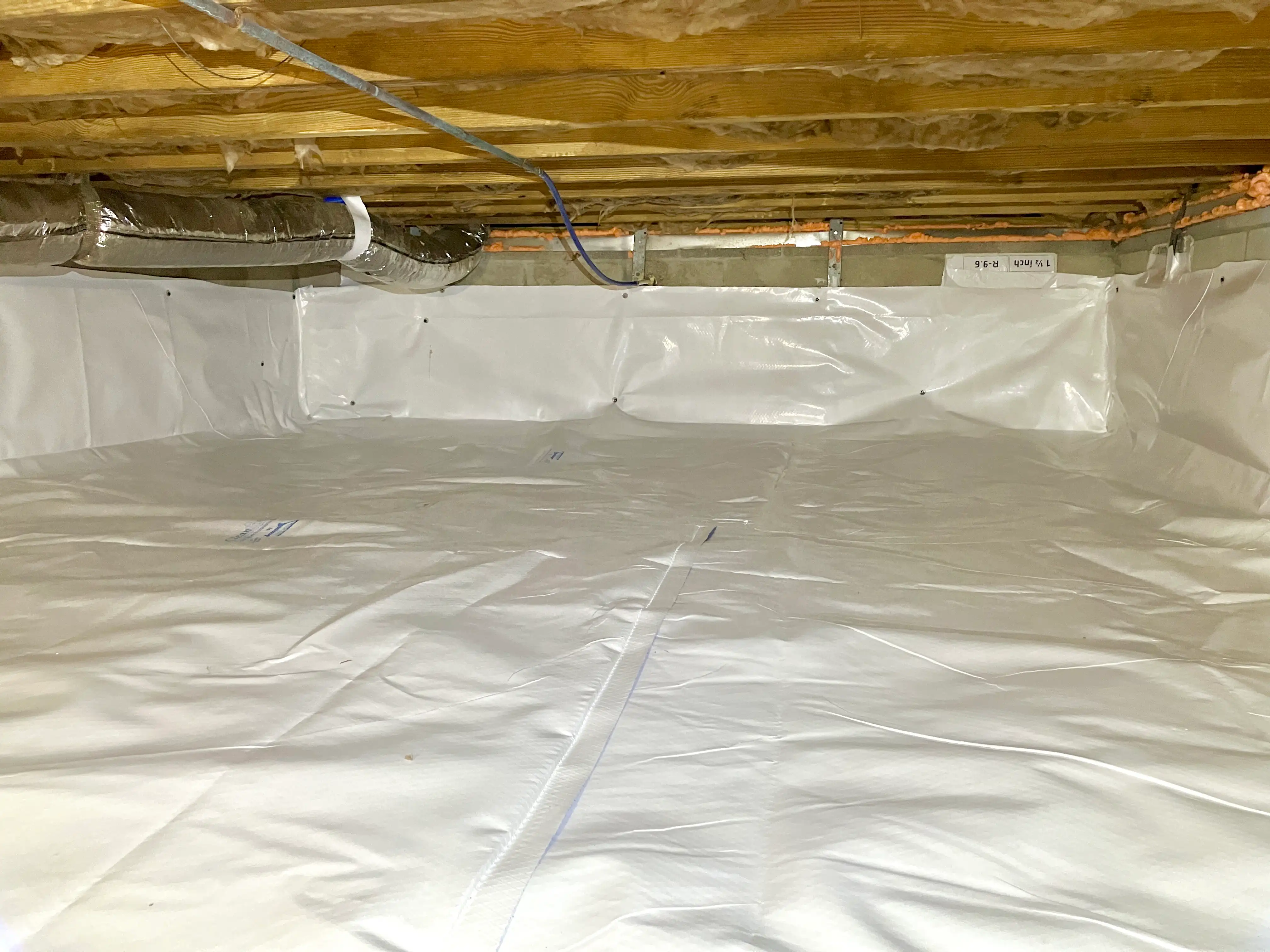 barnes crawlspace after
