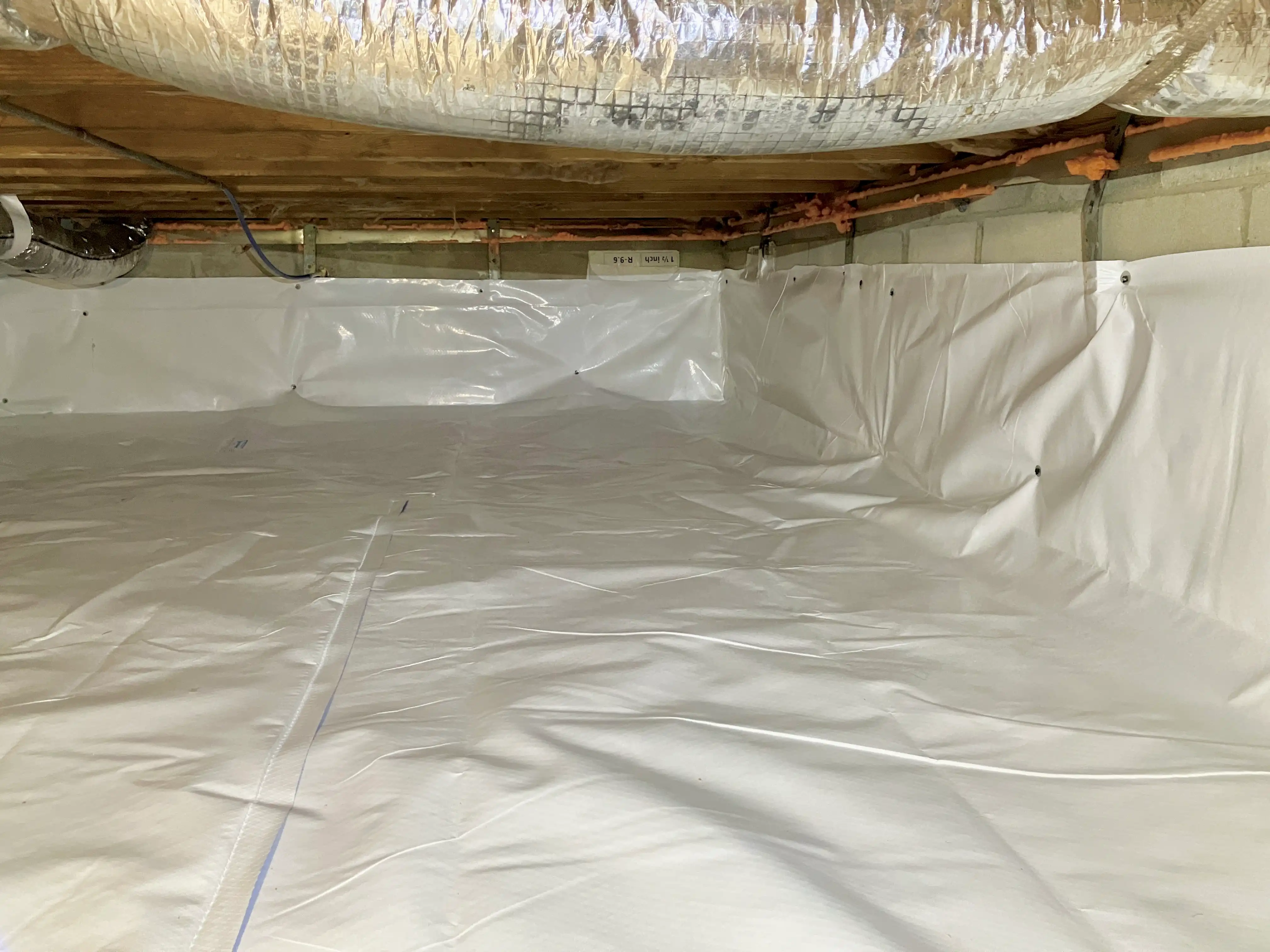 barnes crawlspace after