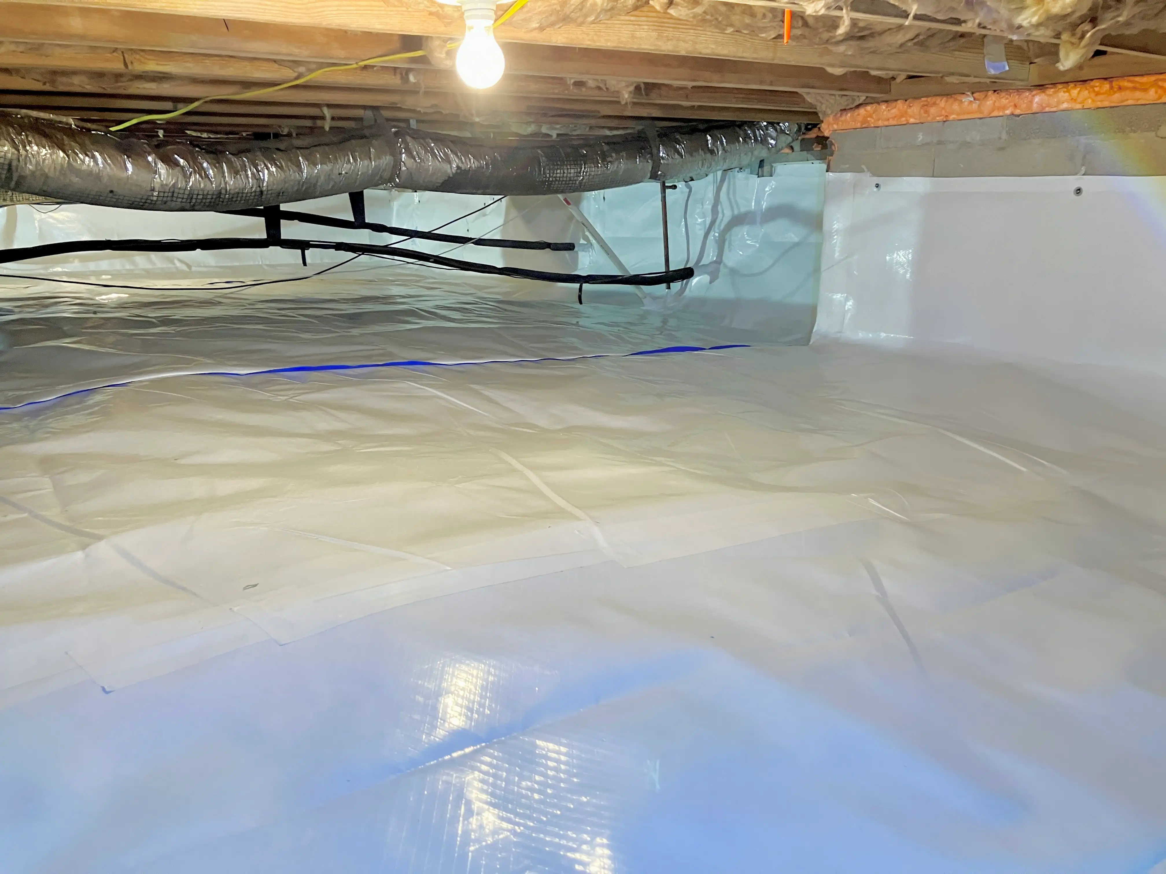 barnes crawlspace after
