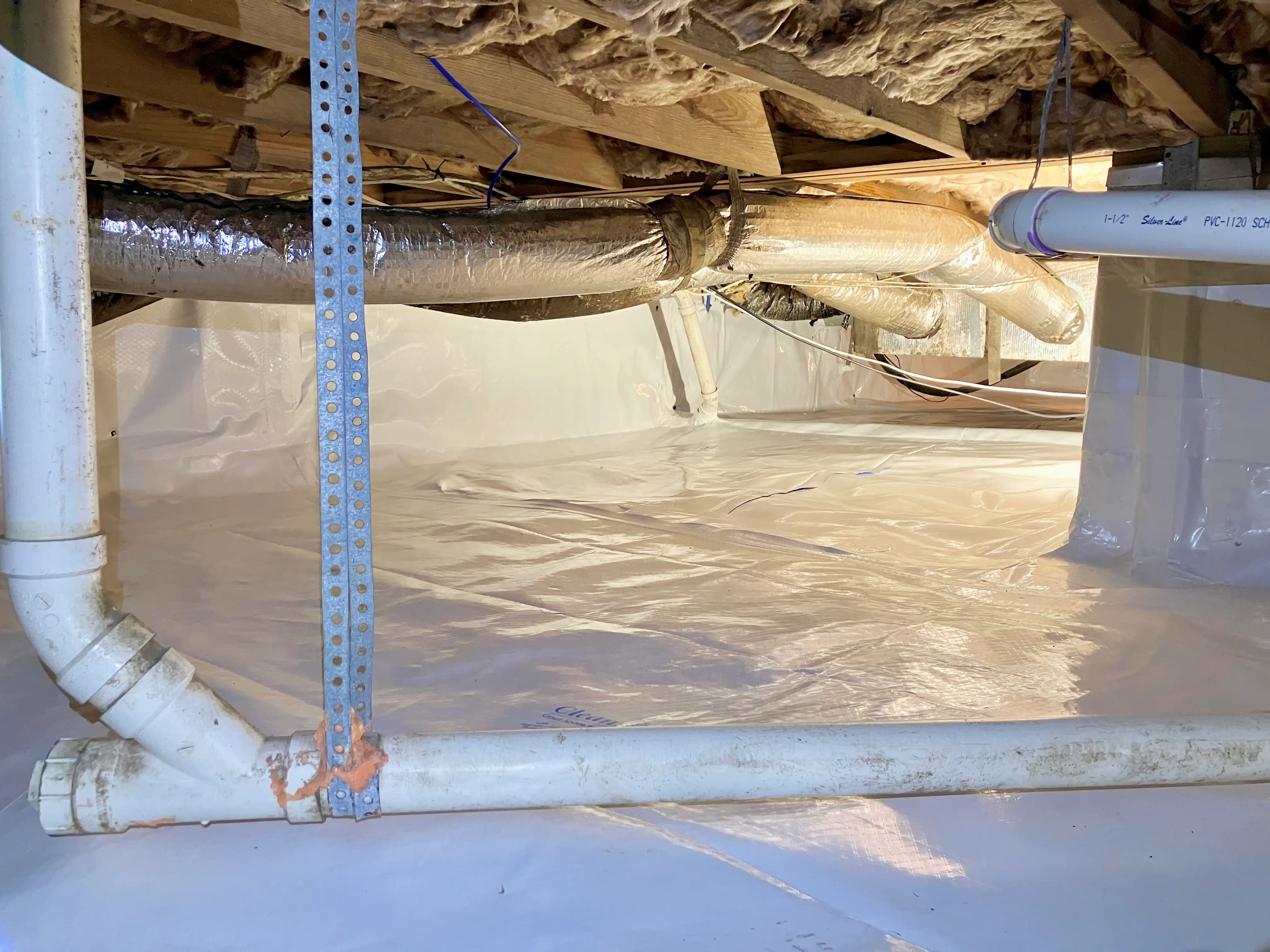 barnes crawlspace after