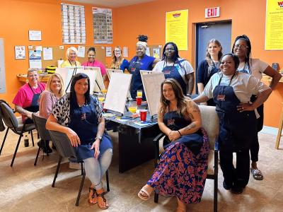 team-painting-event