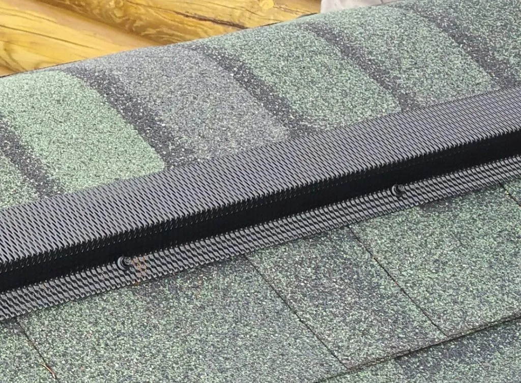 a roof ridge guard