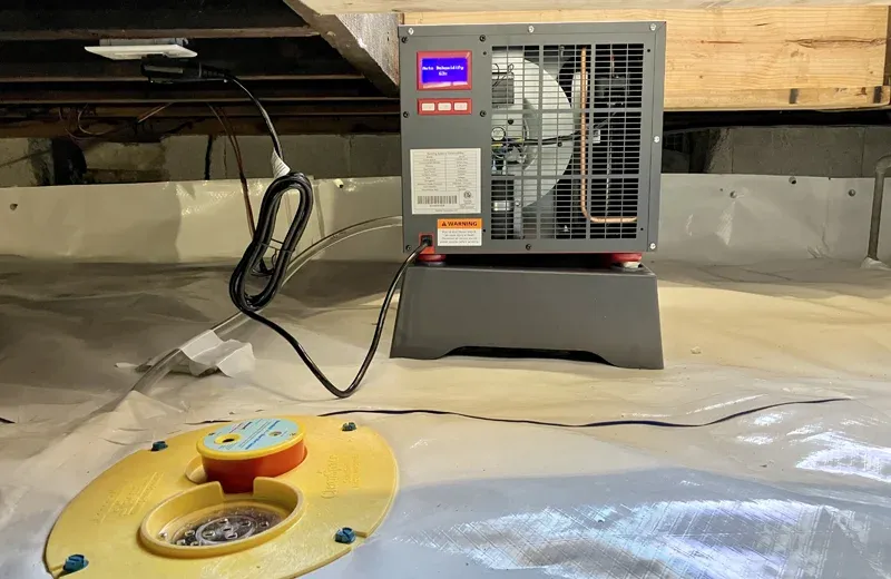 crawlspace dehumidifier 