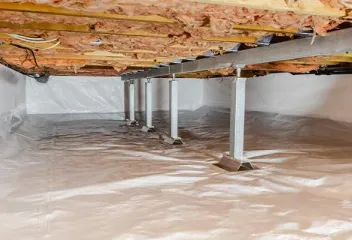 crawl space supports