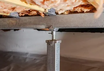 crawl space supports